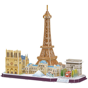 Carrera-Revell 3D Puzzle - Paris Skyline
