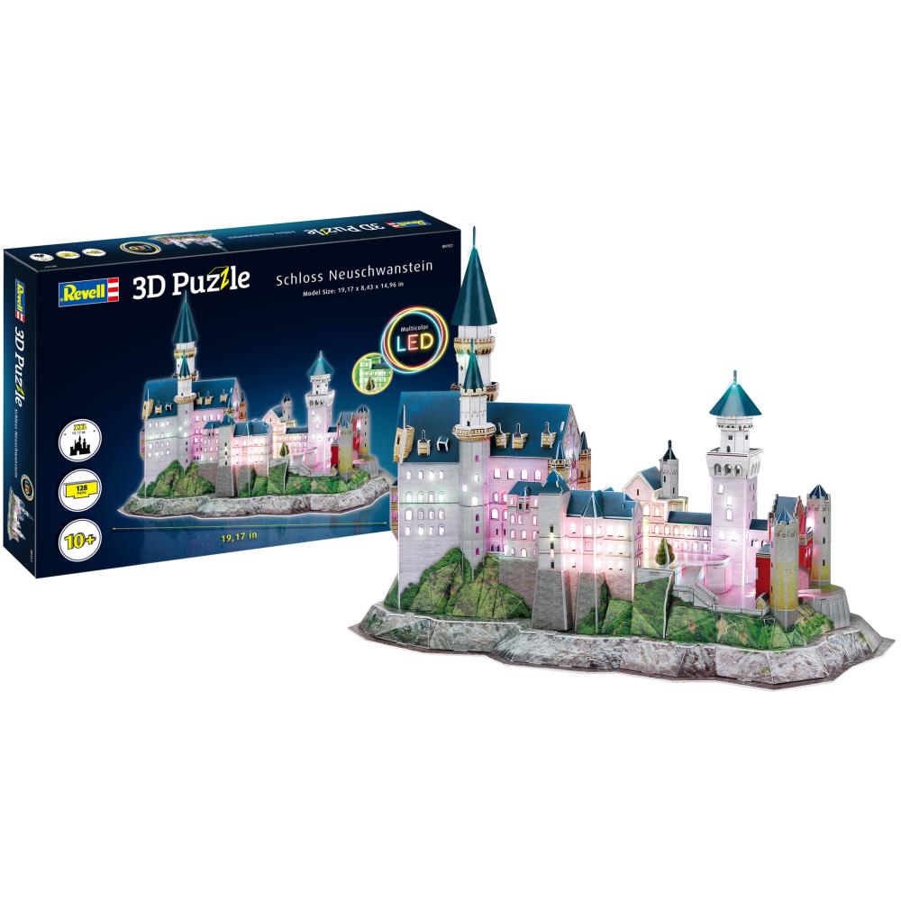 Carrera-Revell 3D Puzzle LED Edition - Schloss Neuschwanstein
