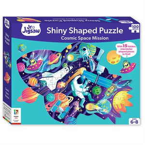 Cosmic Space Mission Shiny Shaped Puzzle - 100pc