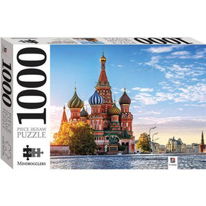 Mindbogglers 1000pc Puzzle: St Basils Cathedral, Moscow, Russia