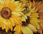 将图片加载到图库查看器，Paint by Number - Sunflowers
