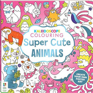 Kaleidoscope Colouring: Super Cute Animals