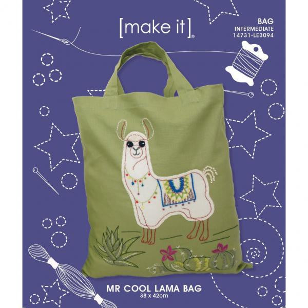 Embroidery Mr Cool Lama Bag