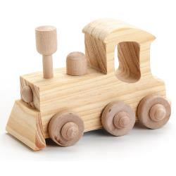 Wood Model Kit - Locomotive