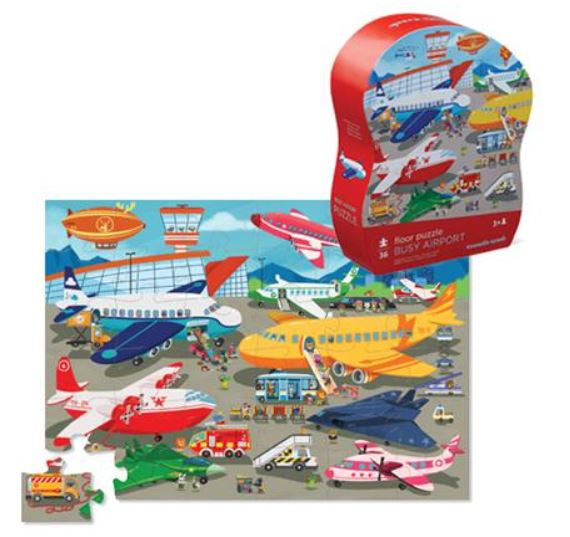 Croc Creek 36pc Floor Puzzle Busy Airport