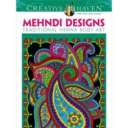 Mehndi Designs - Colouring Book