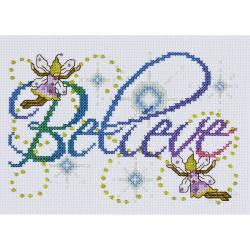 Counted Cross Stitch - Believe
