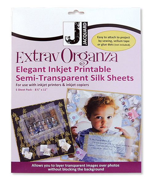 Jacquard Inkjet Fabric Sheets