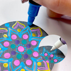 Dot Markers Acrylic Paint Pens - Set of 12