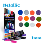 Load image into Gallery viewer, Metallic Paint Pens - Fine Tip (1mm)
