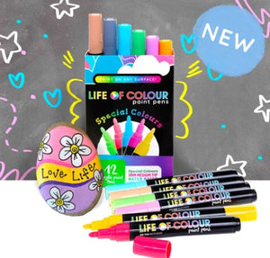 "Special Colours" Paint Pens - Medium Tip